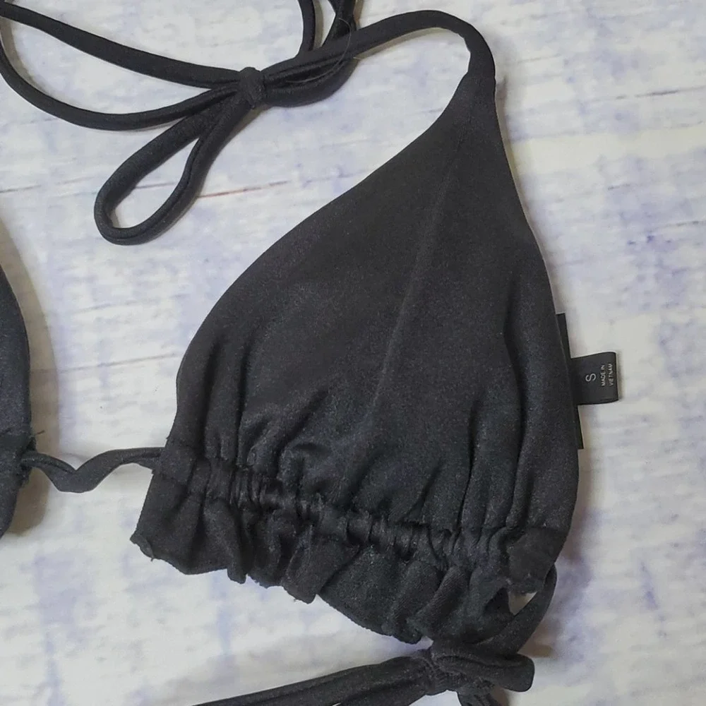 LA Hearts PacSun Triangle Bikini Top